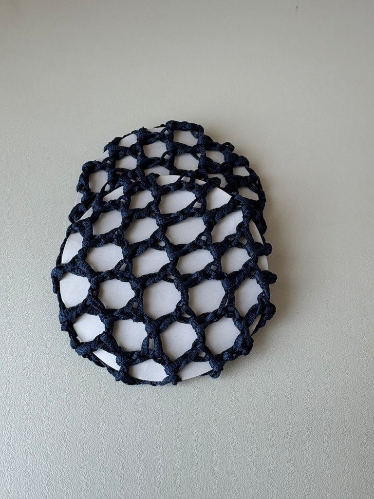 MALLA PARA CABELLO COLOR AZUL MARINO (POLI)