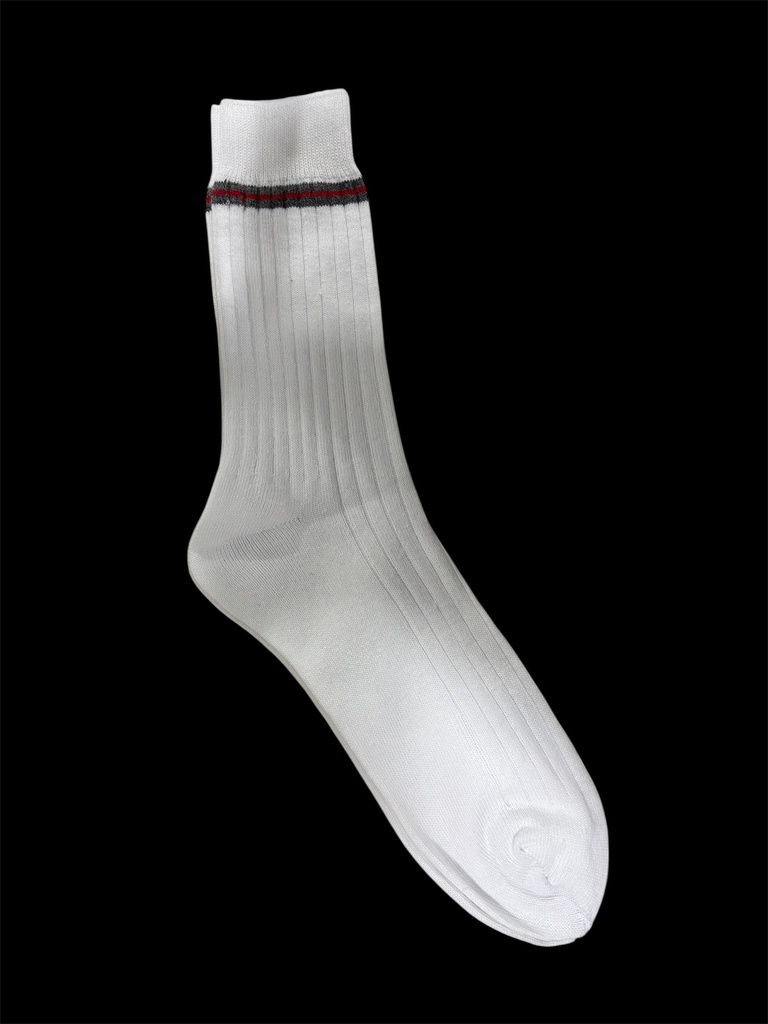 SAGFAM - MEDIAS FISICA BLANCO C/GUINDA (ALY) 