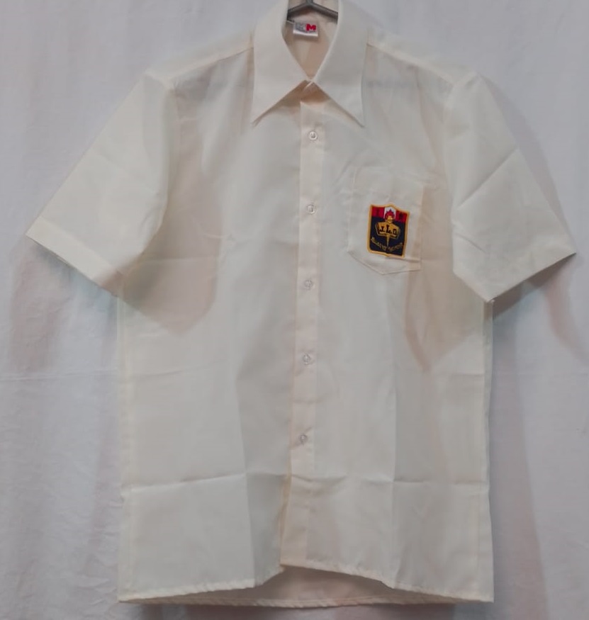 JLEORT - CAMISA CREMA CUELLO CORBATA (PTE)